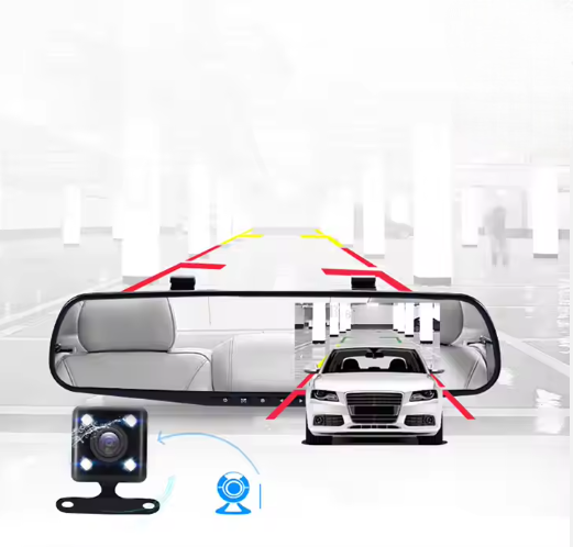 Miniatura 3 de Espejo retovisor con doble camara